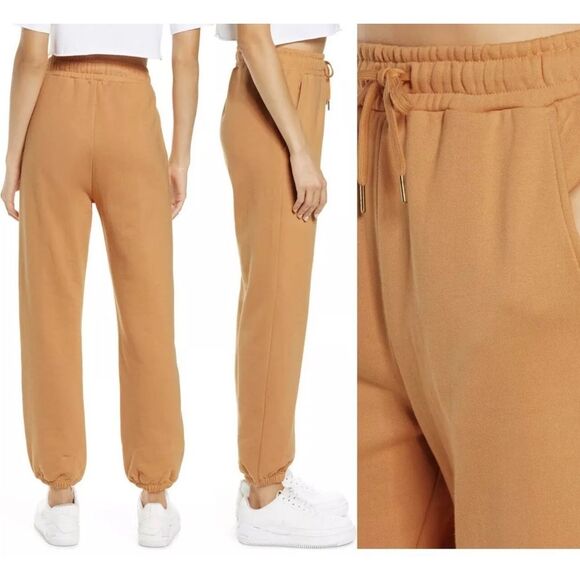 WeWoreWhat Fleece Joggers Sweatpants 100% Cotton Size Medium - Picture 2 of 8